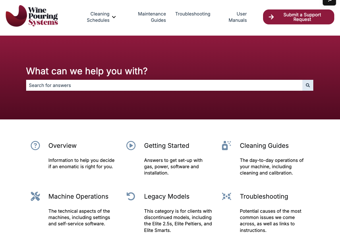 Enomatic Knowledge Base Enomatic Knowledge Base
